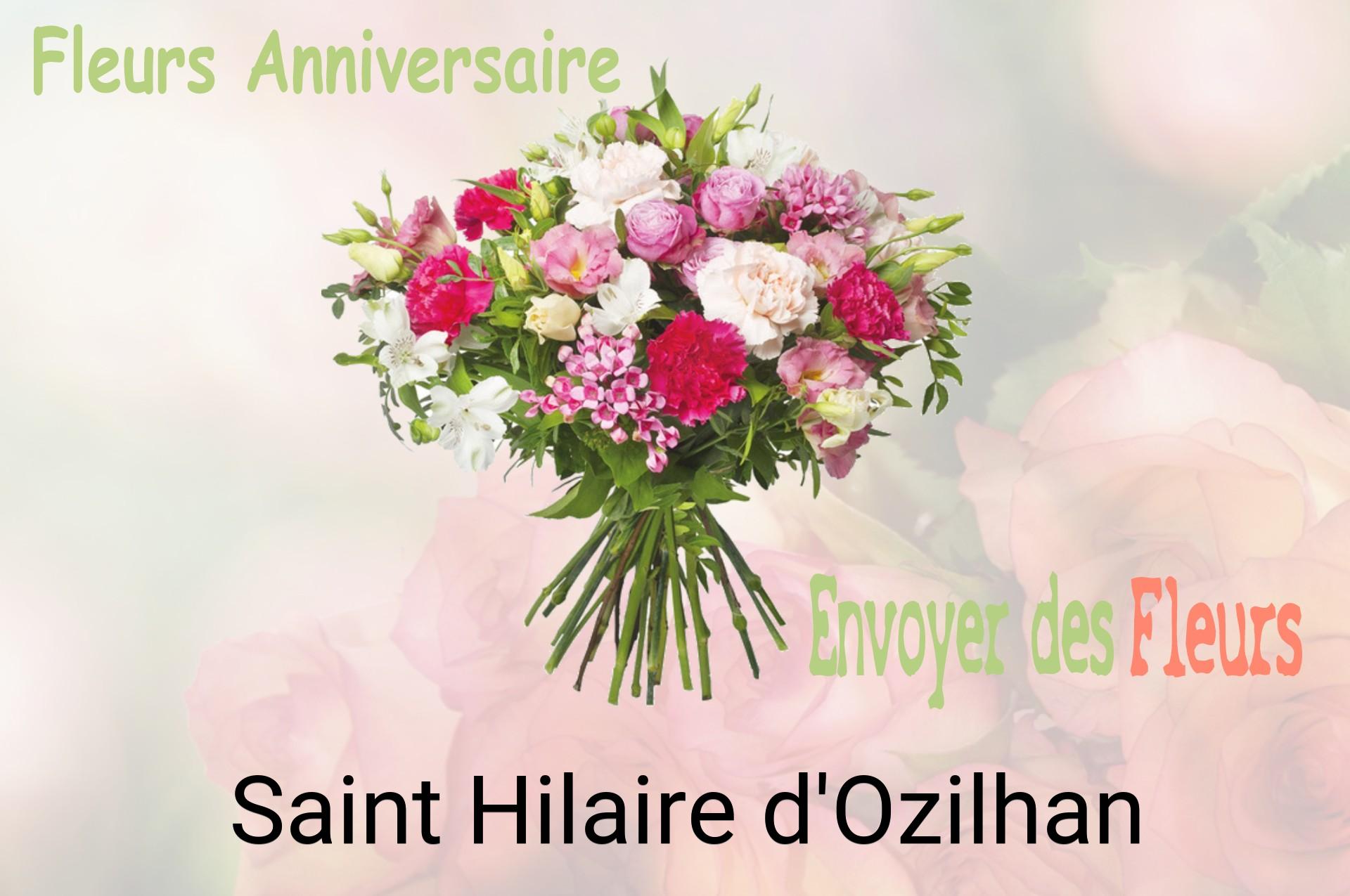 Bouquet de fleurs d’anniversaire livré à Saint-Hilaire-d'Ozilhan