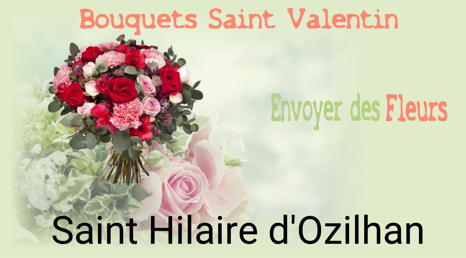 Roses de Saint-Valentin livrées à Saint-Hilaire-d'Ozilhan